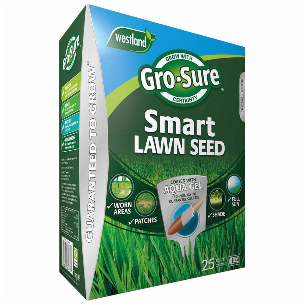 Westland Grow Sure Smart Lawn Seed 1kg Wilko