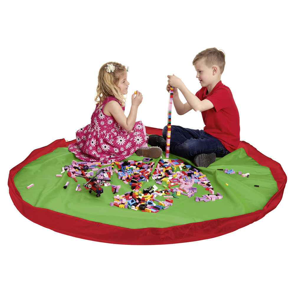 Wilko Blox Drawstring Playmat Carry Bag Wilko