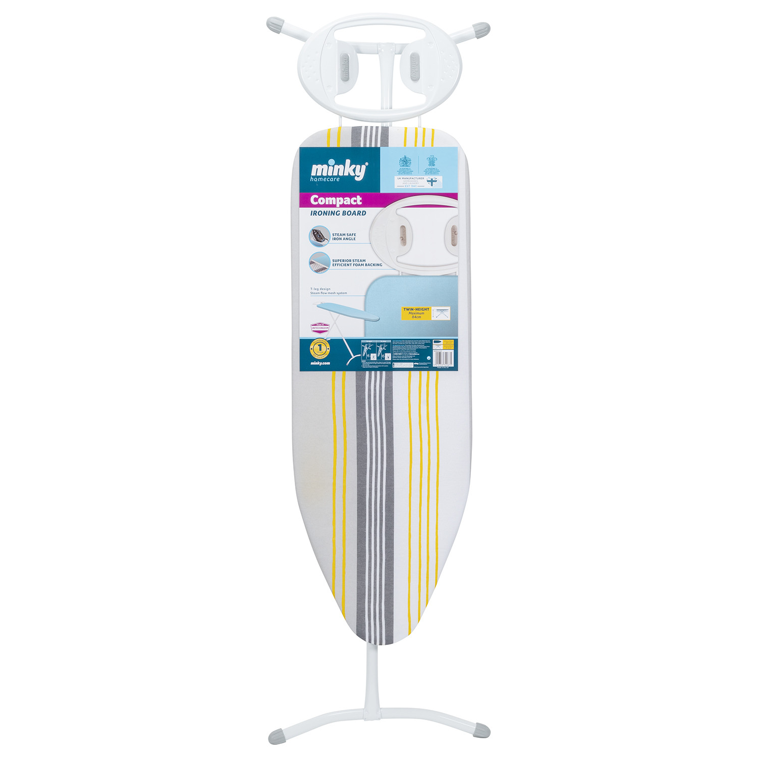 Minky Compact Ironing Board Wilko
