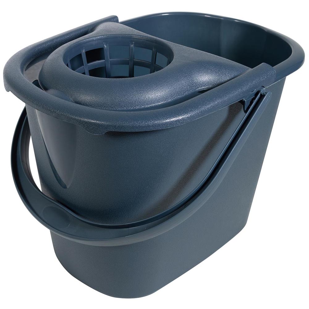 Mop Bucket 14L Navy Wilko