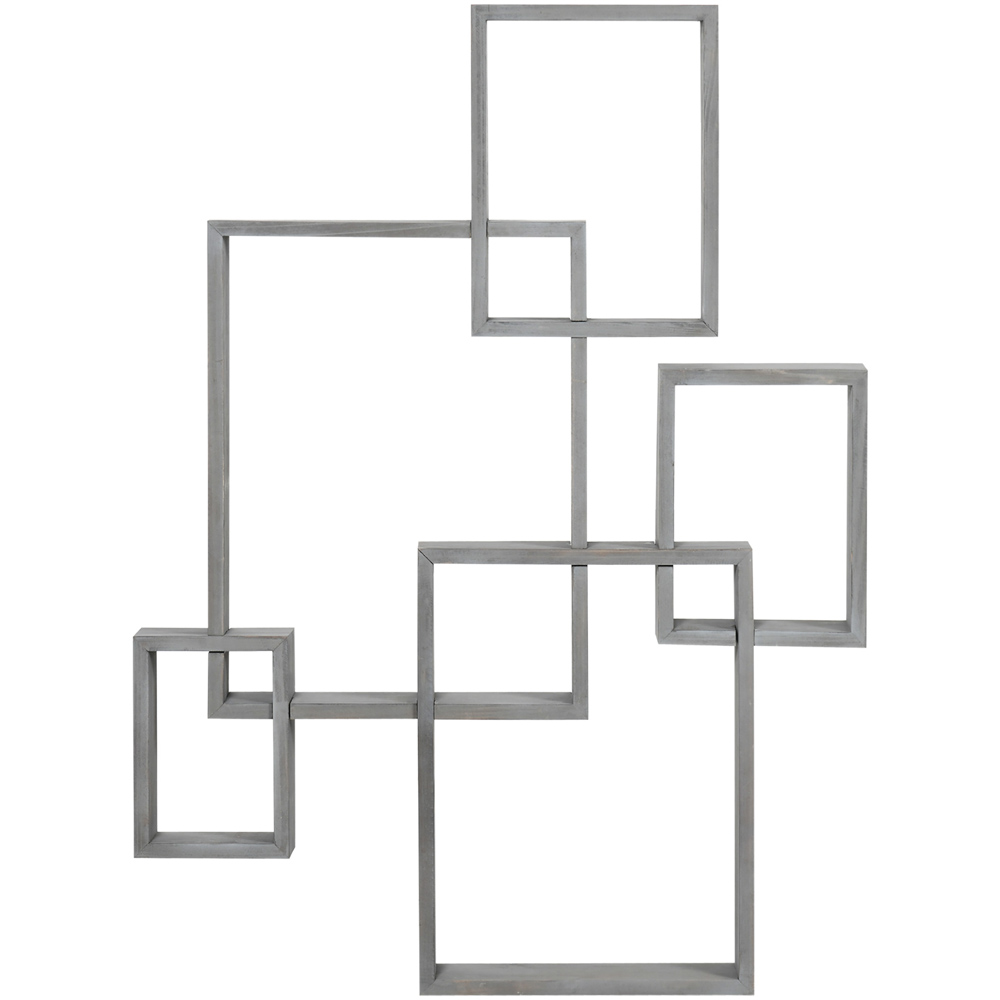 Grey Wall Mounted Floating Shelf Wilko