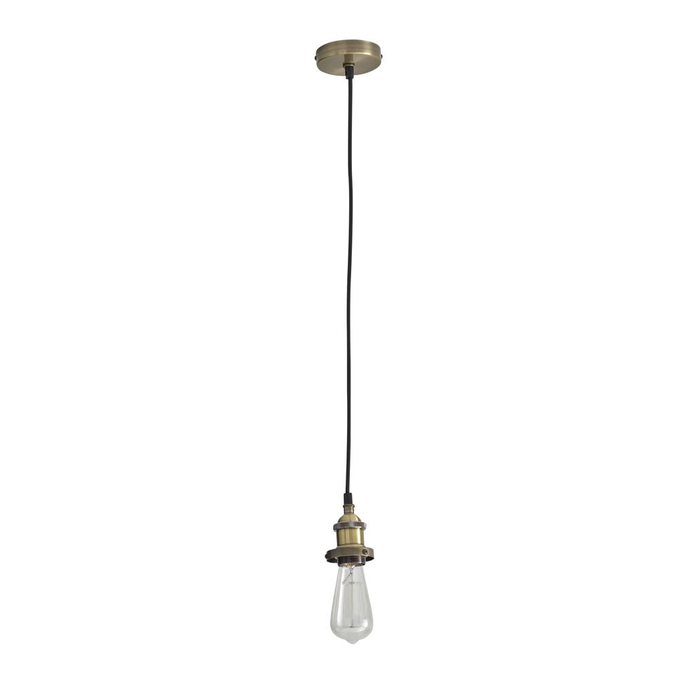Wilko Brass Effect Suspension Lighting Kit Wilko