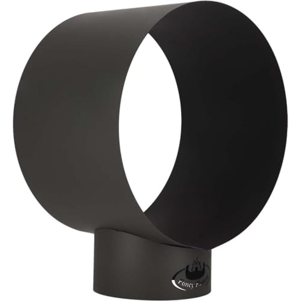 Fallen Fruits Black Round Log Storage Rack | Wilko