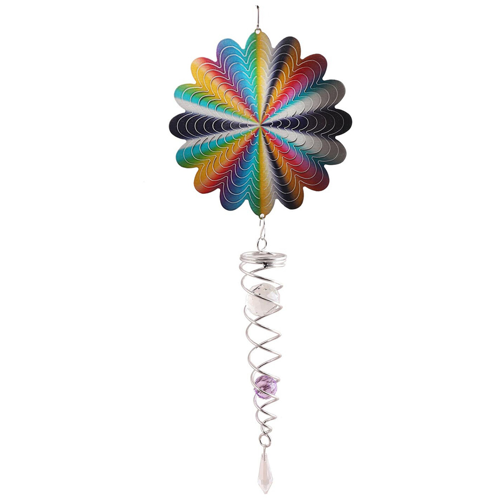 Spinnerz Spectrum Artist Crystal Tail Wind Spinner Wilko