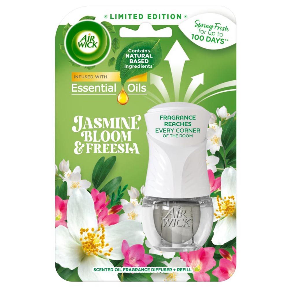 Air Wick Jasmine Bloom and Freesia Air Freshener Electrical Kit 19ml