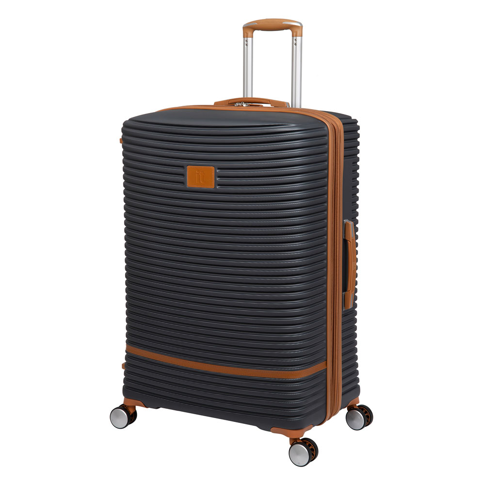 it luggage Replicating Grey 8 Wheel 80cm Hard Case Wilko