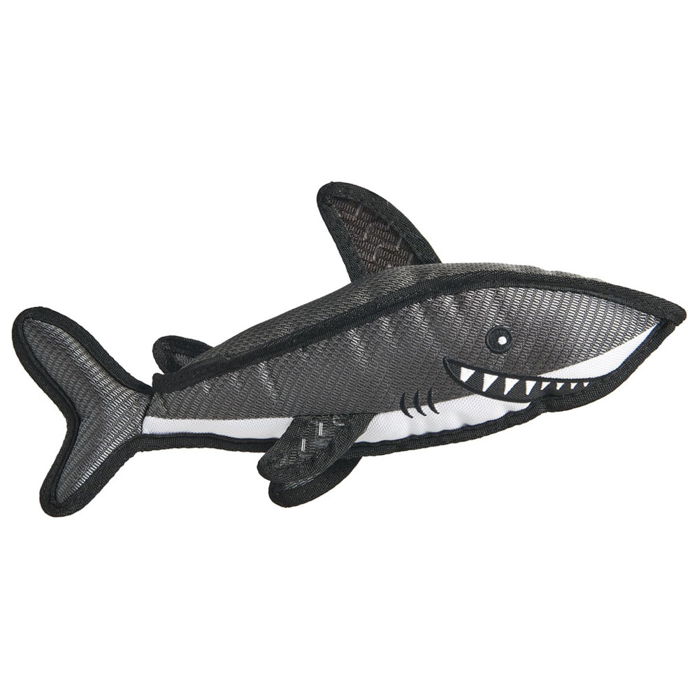Wilko Geometrical Tuff Shark Dog Toy Wilko