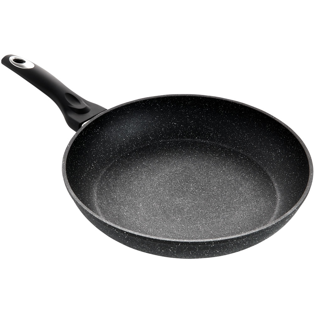 Wilko 28cm Aluminium Shot Blast Frying Pan Wilko