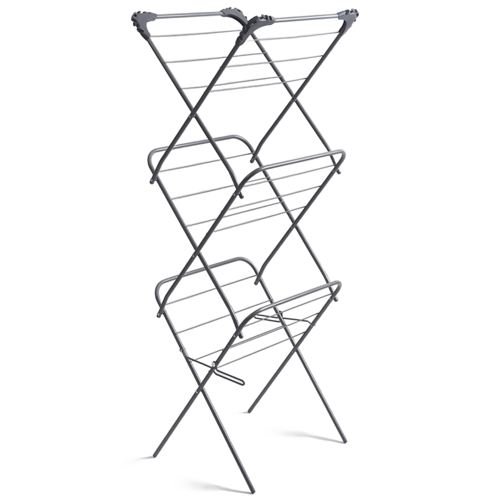 OurHouse 3 Tier Slimline Clothes Airer Wilko