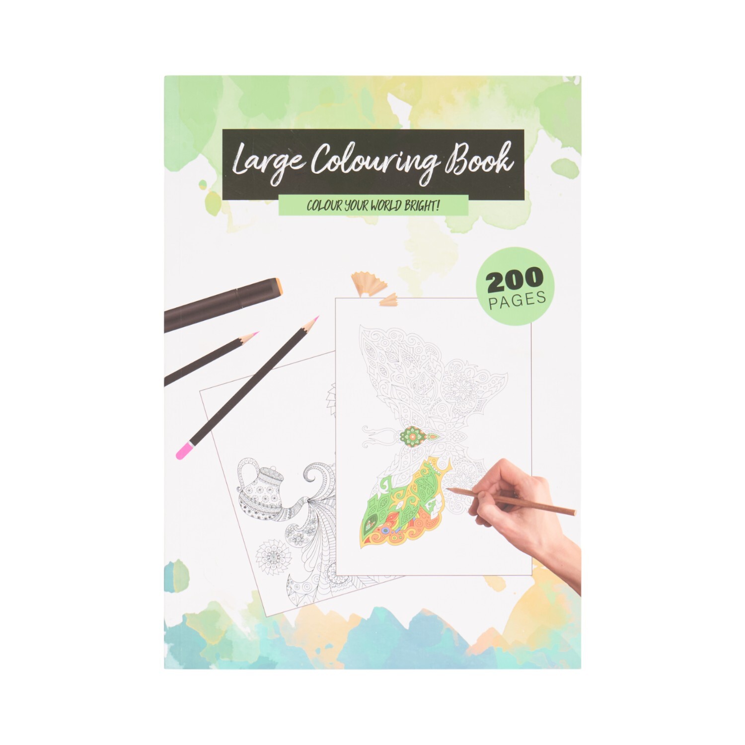 Large Colouring Book | Wilko