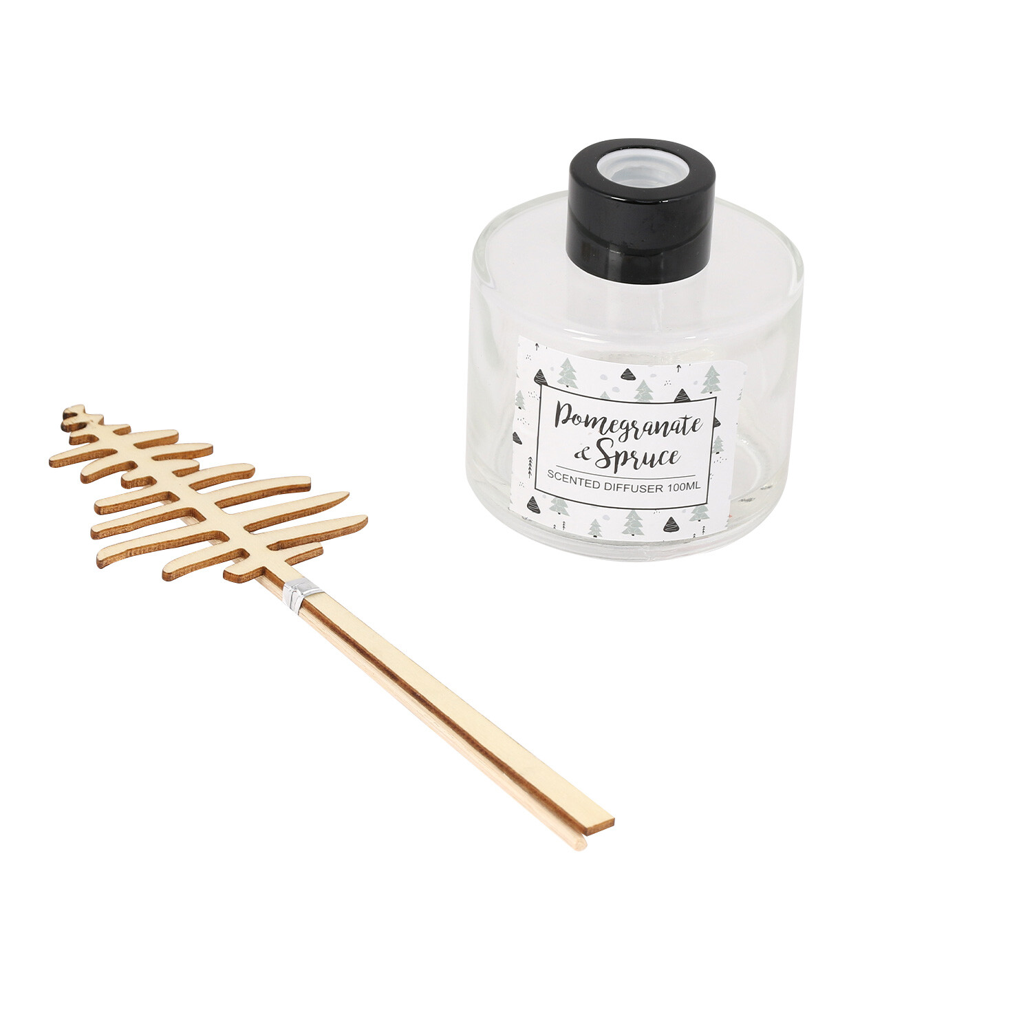 Spruce Tree Diffuser Pomegranate and Spruce Redd Diffuser 100ml | Wilko