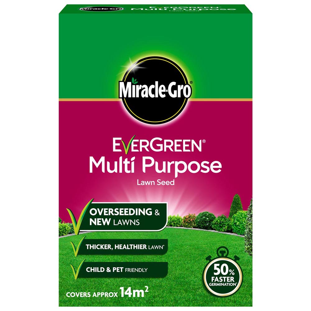 MiracleGro Multipurpose Grass Seed 420g Wilko