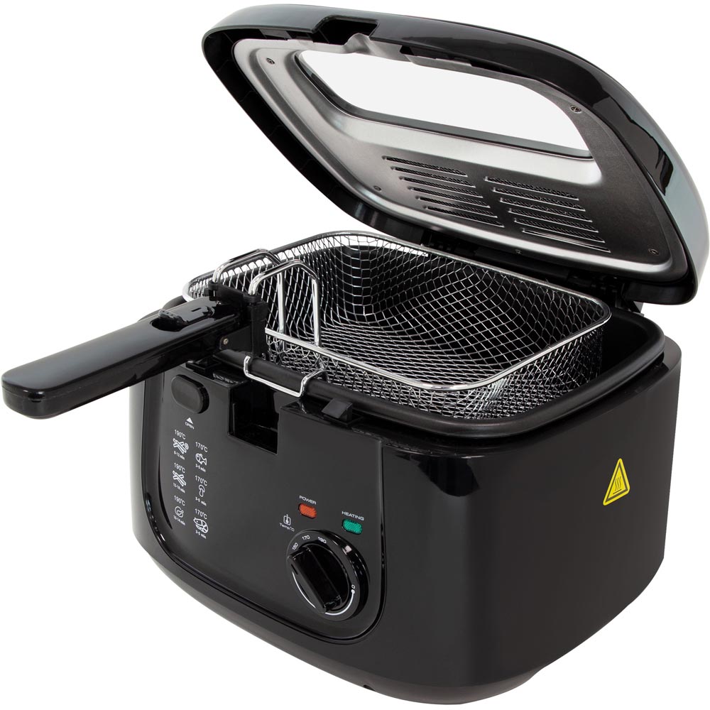 Quest Black 2.5L Deep Fryer Wilko