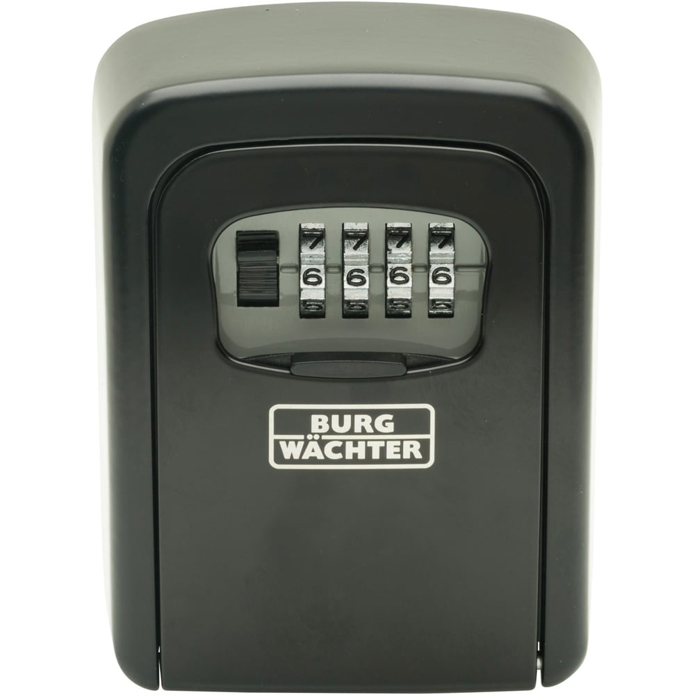 Burg Wachter 39650 Black Key Safe with Combination Lock Wilko