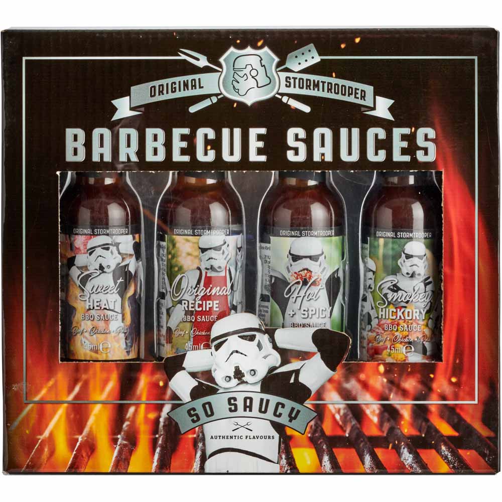 Wilko Storm Trooper BBQ Sauce Set Wilko