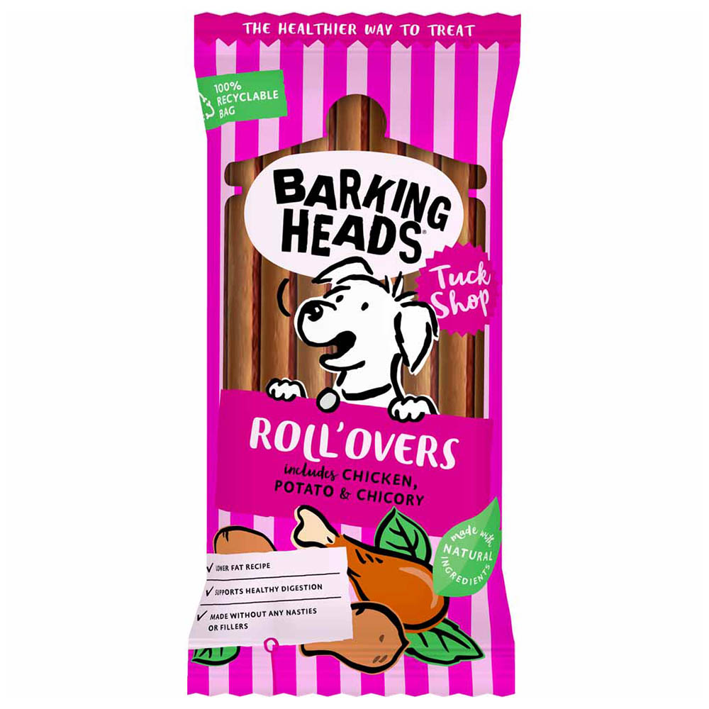 Barking Heads Roll'overs 150g Wilko