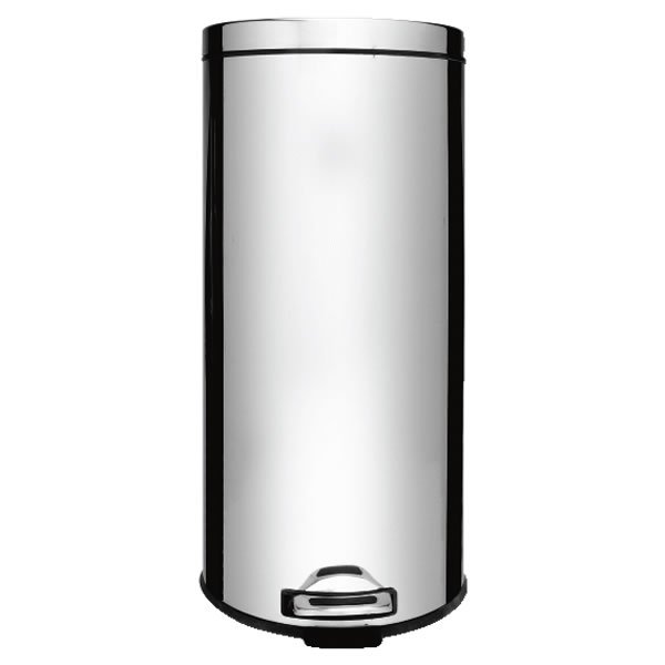 Wilko 30L Stainless Steel Kitchen Pedal Bin Wilko