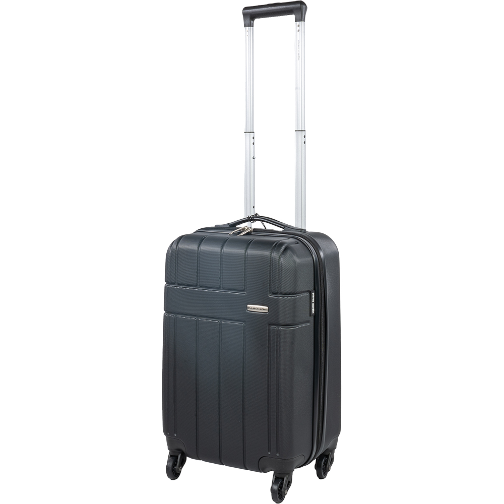 Pierre Cardin Small Black Lightweight Trolley Suitcase Wilko
