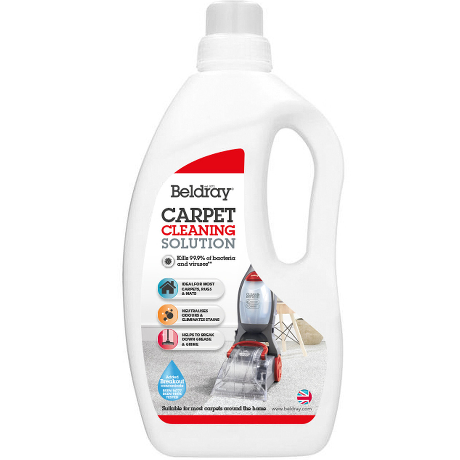 Beldray Carpet Cleaning Solution Wilko
