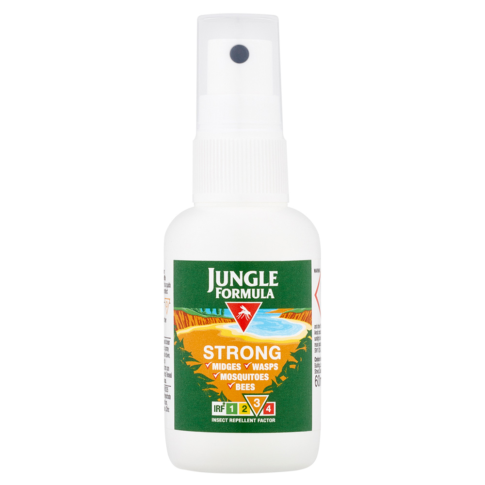 Jungle Formula Extra Strong Insect Repellent Pump Spray 60ml Wilko