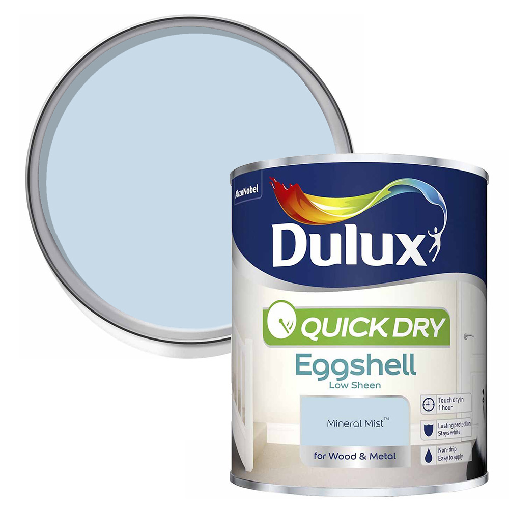 Dulux Quick Drying Mineral Mist Eggshell Paint 750ml Wilko