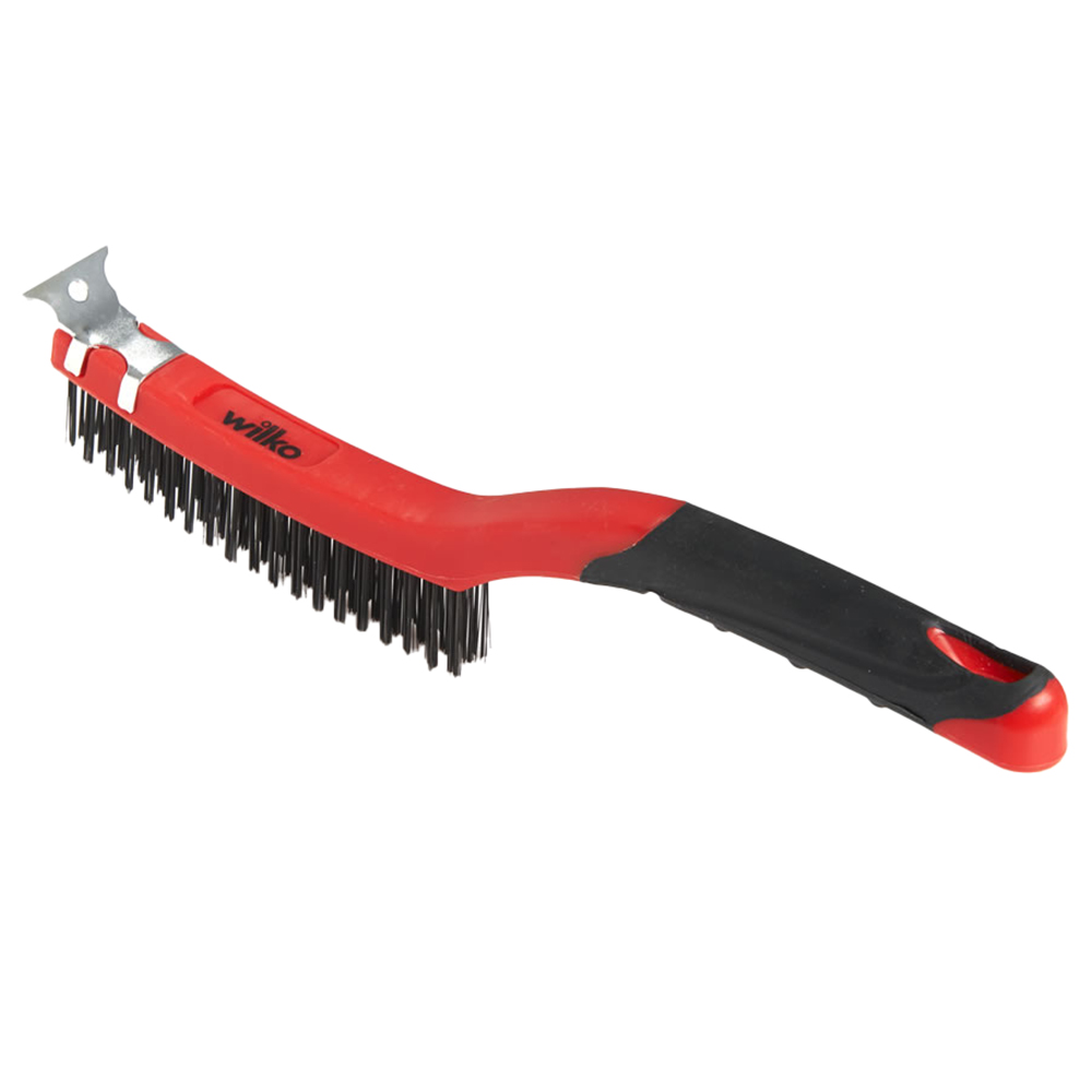 Wilko Best Wire Brush with Scraper Wilko
