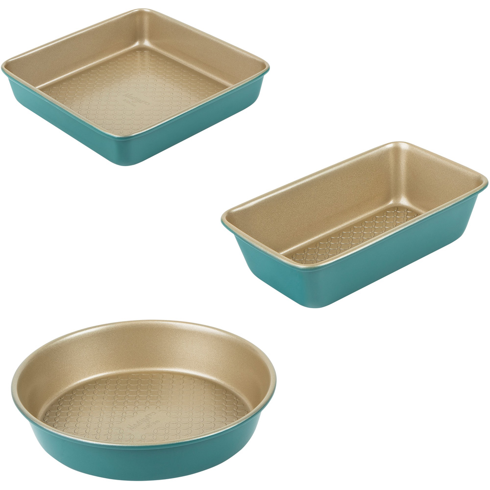 Nadiya x Prestige 3 Piece Bakeware Set Wilko