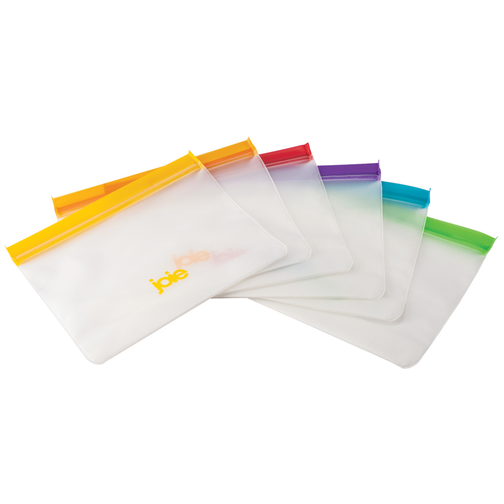 Joie Reusable PEVA Bags 6pc Large Wilko