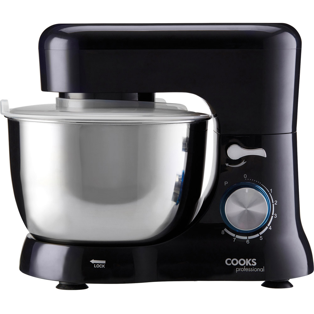 Cooks Professional G3136 Black 1000W Stand Mixer Wilko