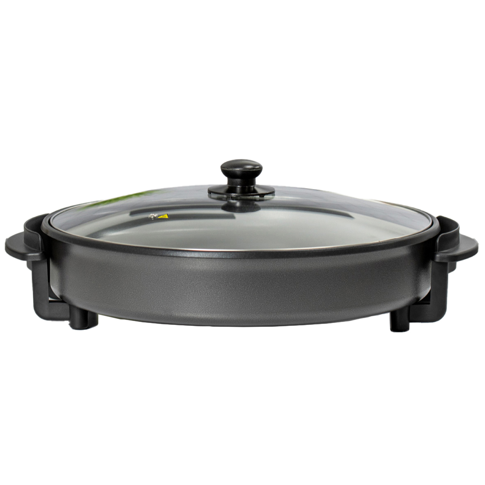Quest Black MultiFunction 40cm Electric Cooker Pan Wilko