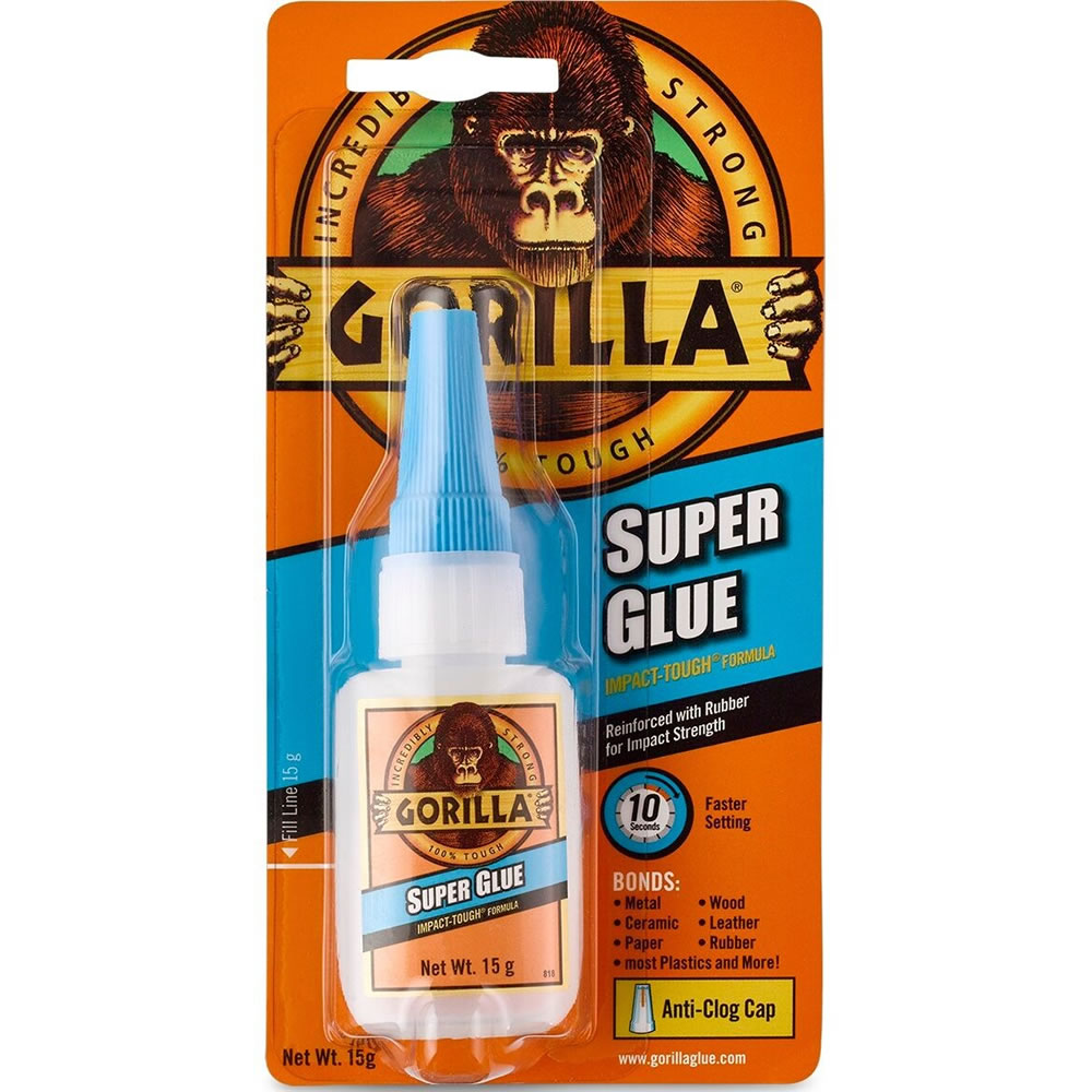 Gorilla Super Glue 15g Wilko