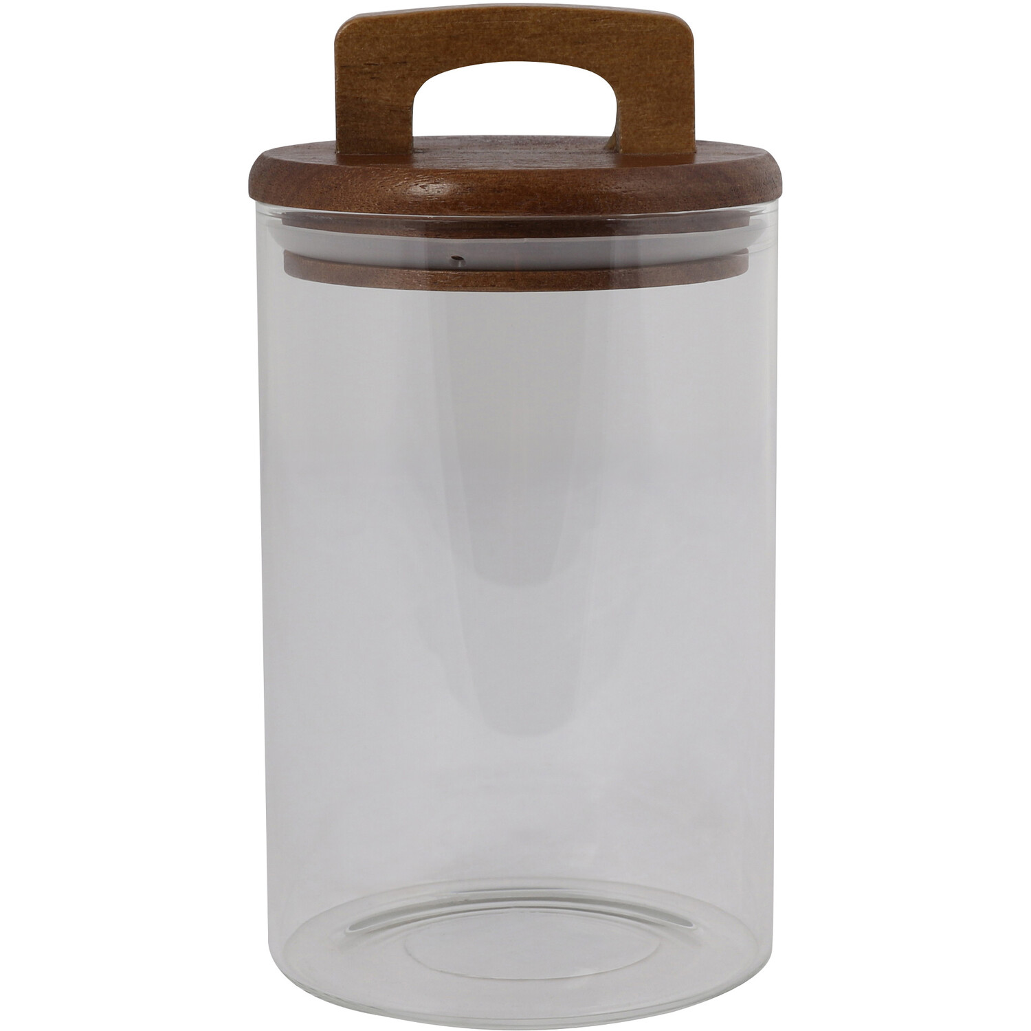 Storage Jar with Handled Lid Clear / 0.9l Wilko