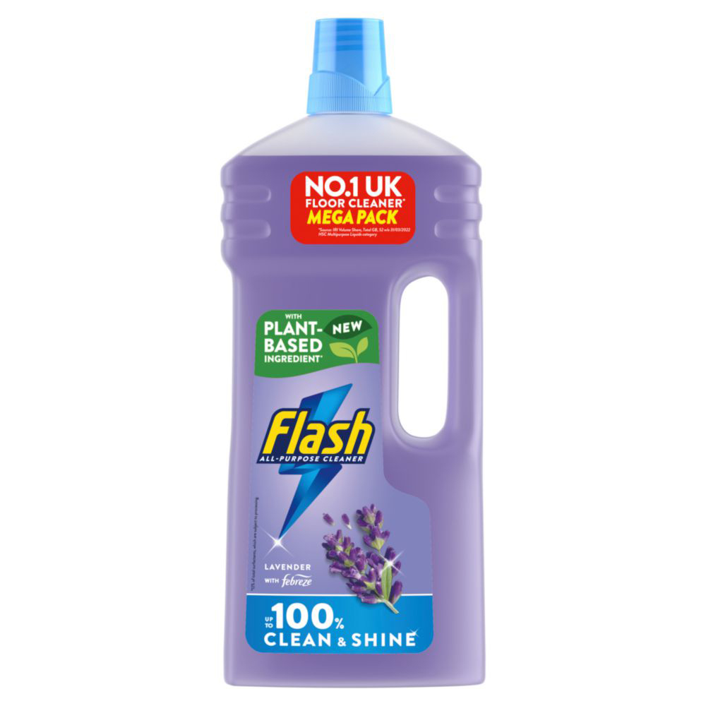 Flash Lavender All Purpose Liquid Cleaner 1.5L Wilko