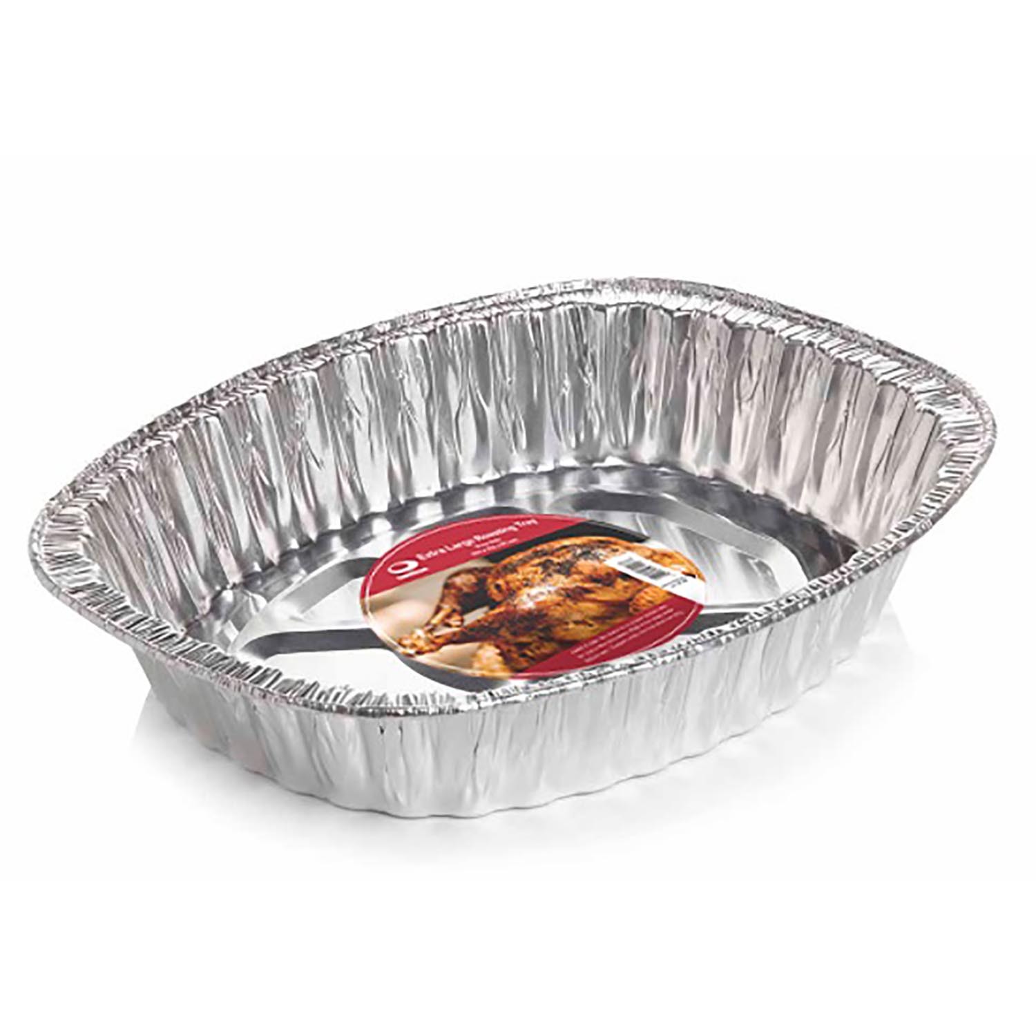 Extra Large Roasting Tray Silver Wilko