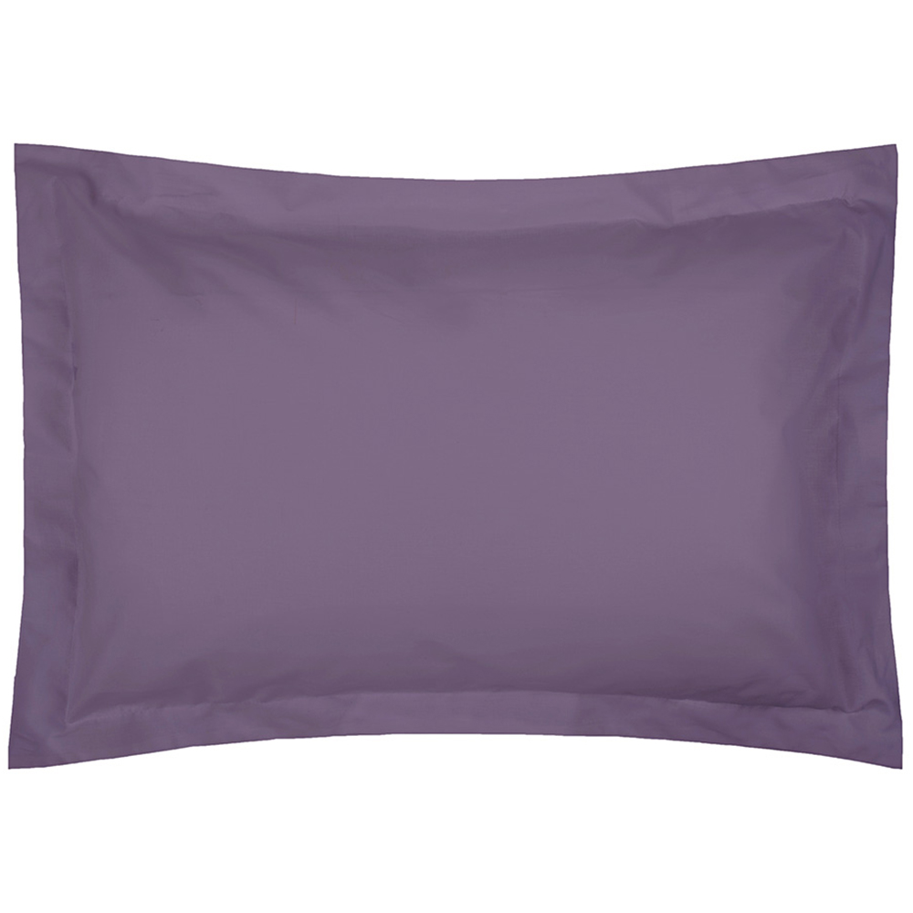 Serene Oxford Mauve Pillowcase Wilko