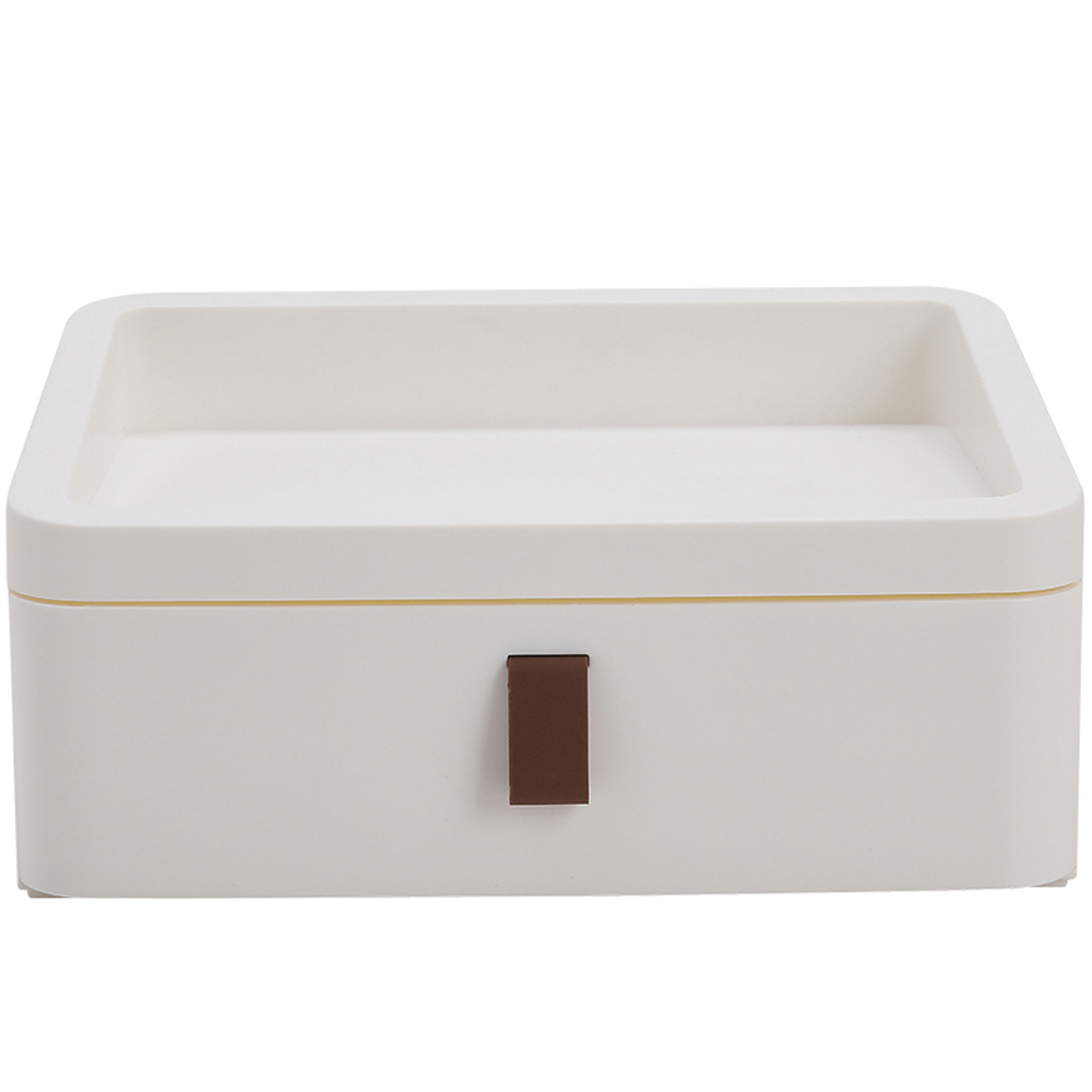 Living and Home Desktop Plastic Drawer Storage Organizer Wilko