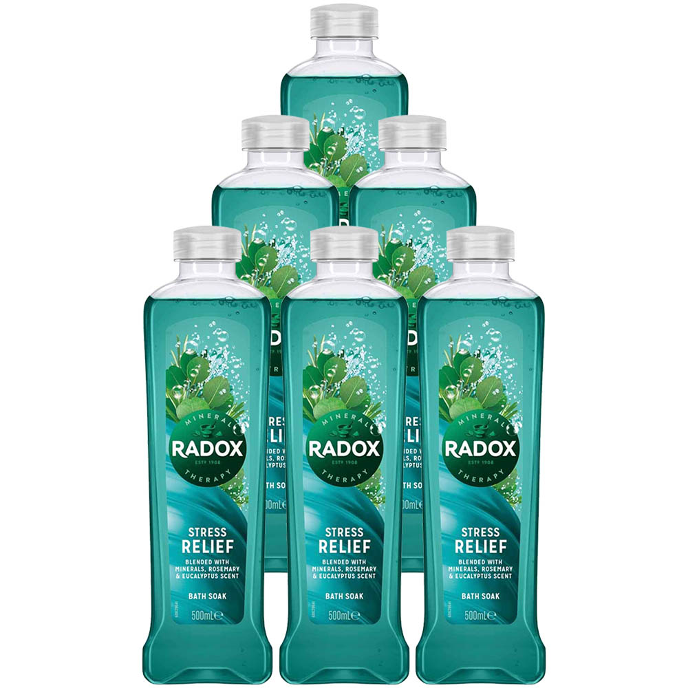 Radox Bath Stress Relief Case of 6 x 500ml Wilko