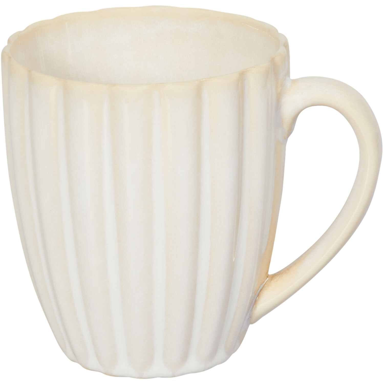 Ribbed Mug - Natural | Wilko
