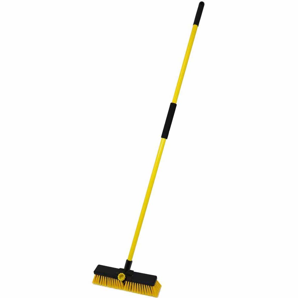Charles Bentley Bulldozer Heavy Duty Garden Broom 14inch Wilko