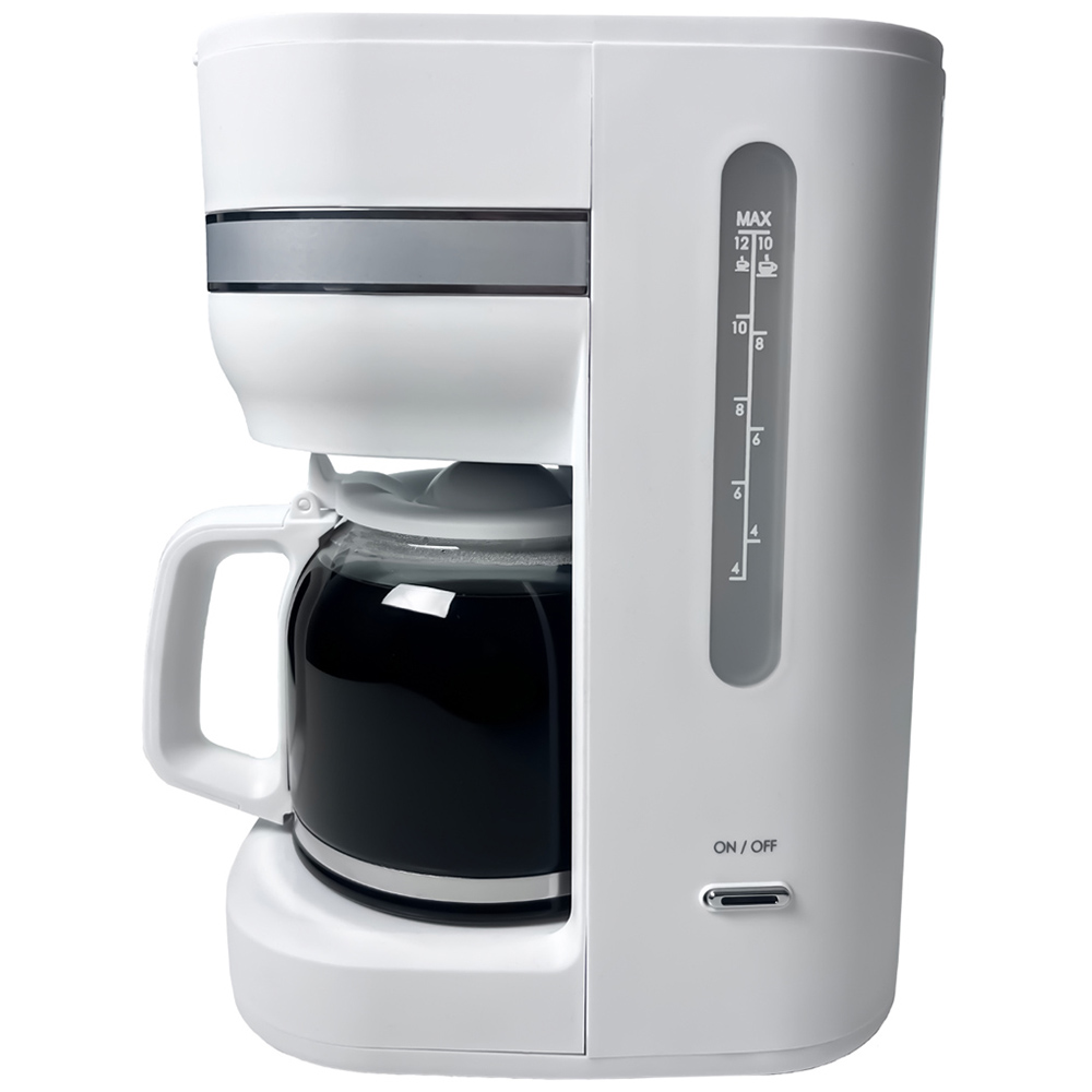 Hamilton Beach Ella HBC9453MW White Filter Coffee Machine Wilko