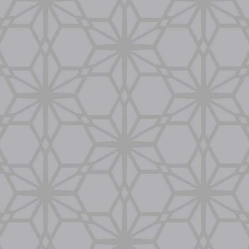 wilko Star Flower Grey Wallpaper Wilko