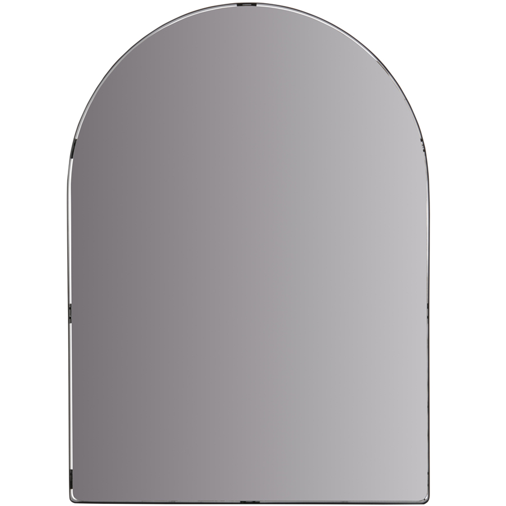 Wilko Black Large Arched Mirror Wilko