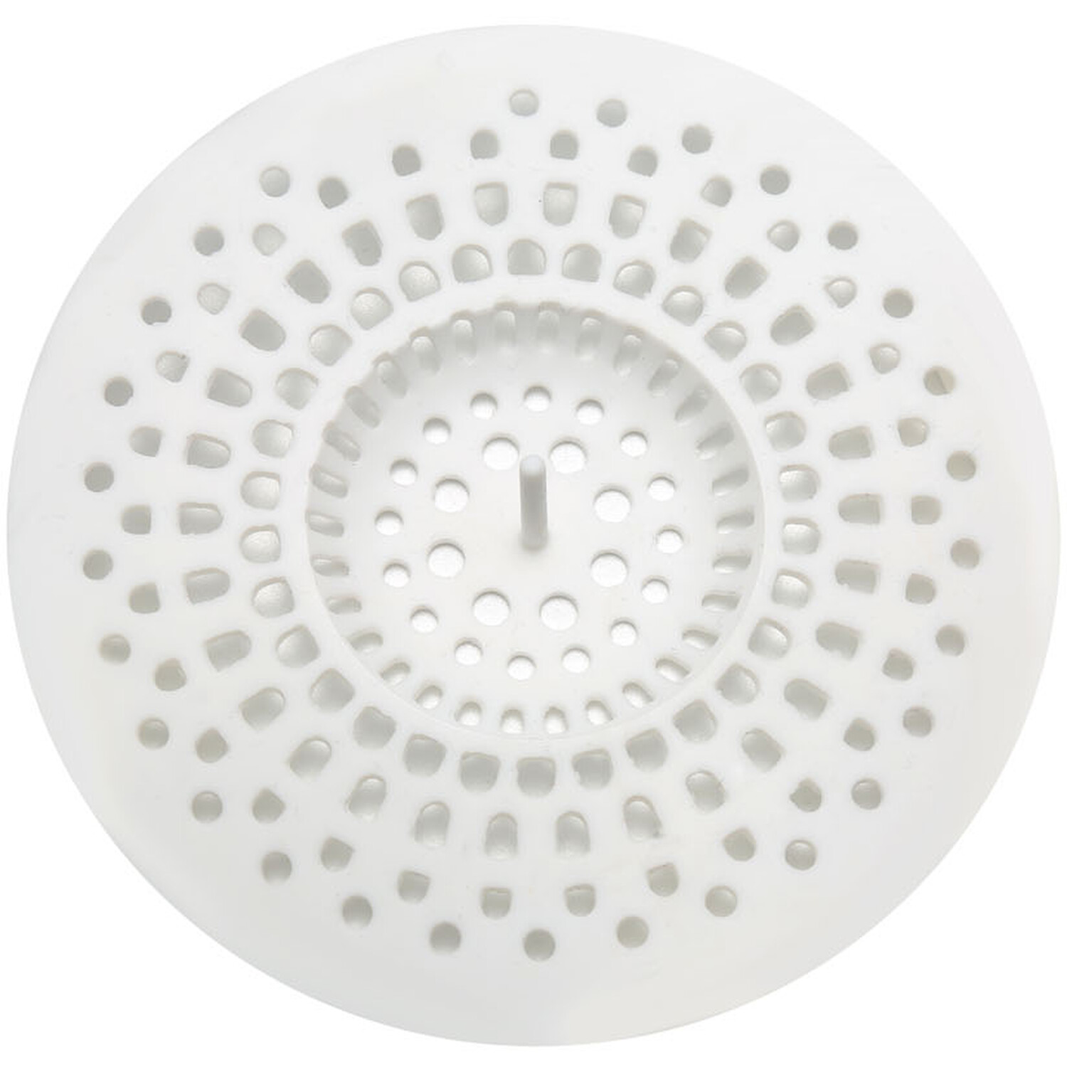 Drain Hair Stopper White Wilko