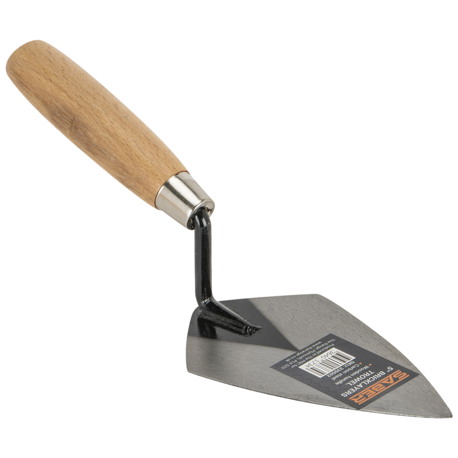Saber Bricklayer's Trowel 5" Wilko