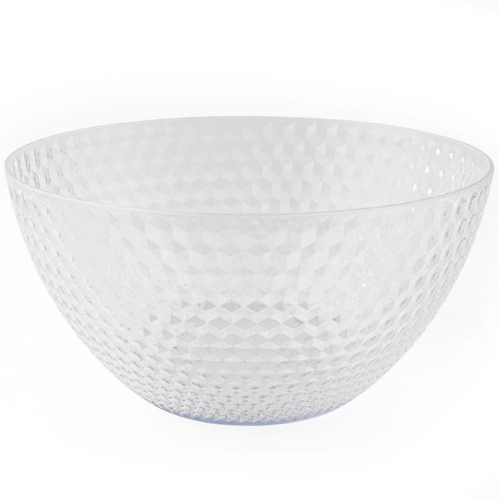 Cambridge Fete Large Serving Bowl Clear Wilko