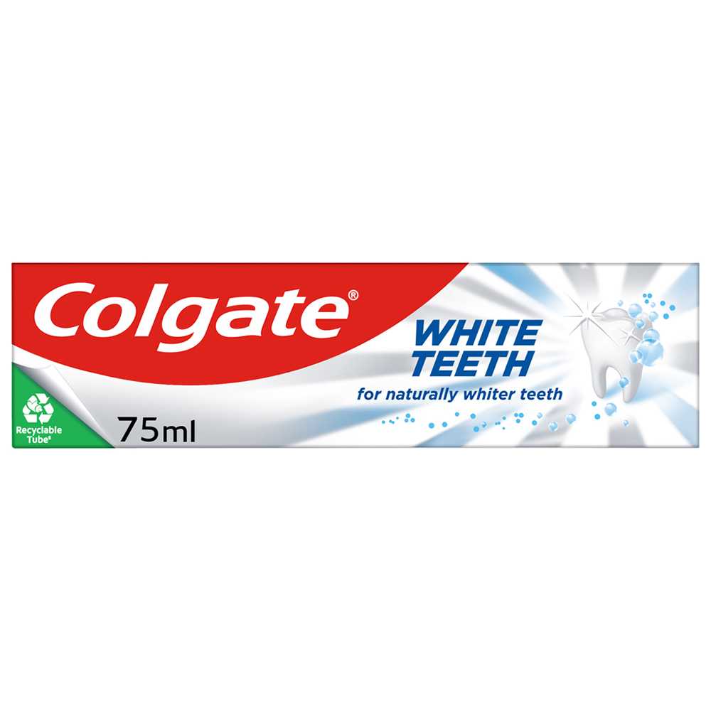 Colgate White Teeth Toothpaste 75ml Wilko