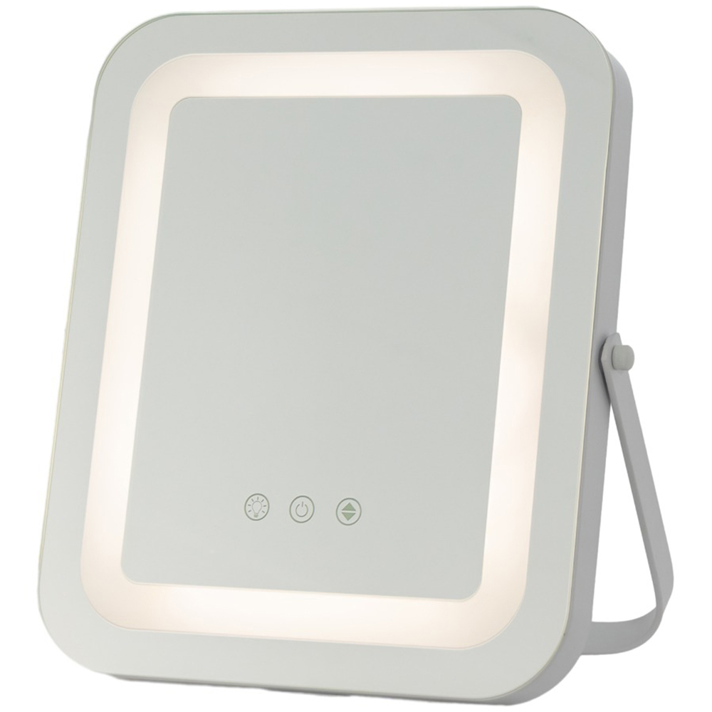 Costway White 3 Colour LED Mirror with Smart Touch Control | Wilko