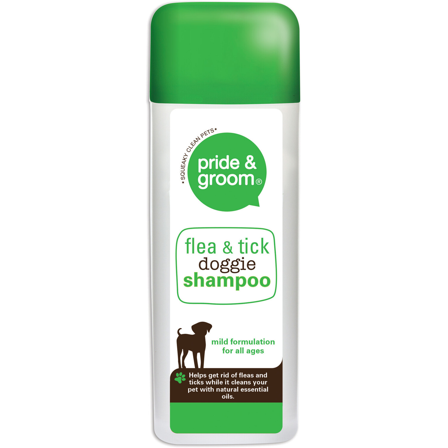 Pride & Groom Flea and Tick Doggie Shampoo Wilko