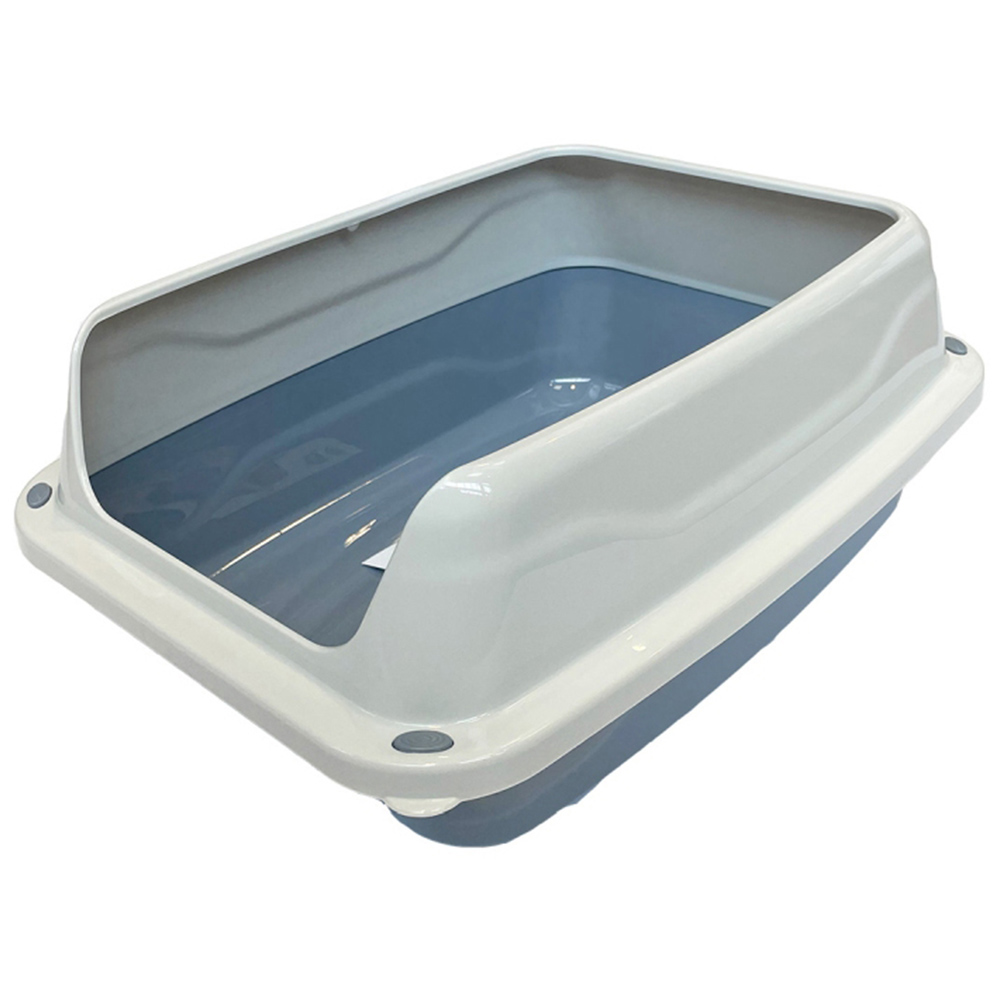 Happy Pet Medium Sonic High Sided Cat Litter Tray 44.5 x 34 x 18cm Wilko