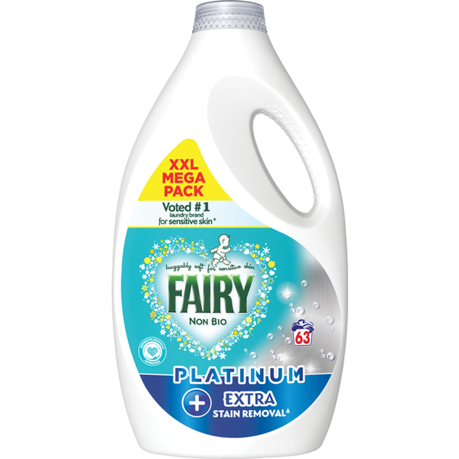 Fairy Non Bio Stain Remover Liquid 63 Washes Wilko
